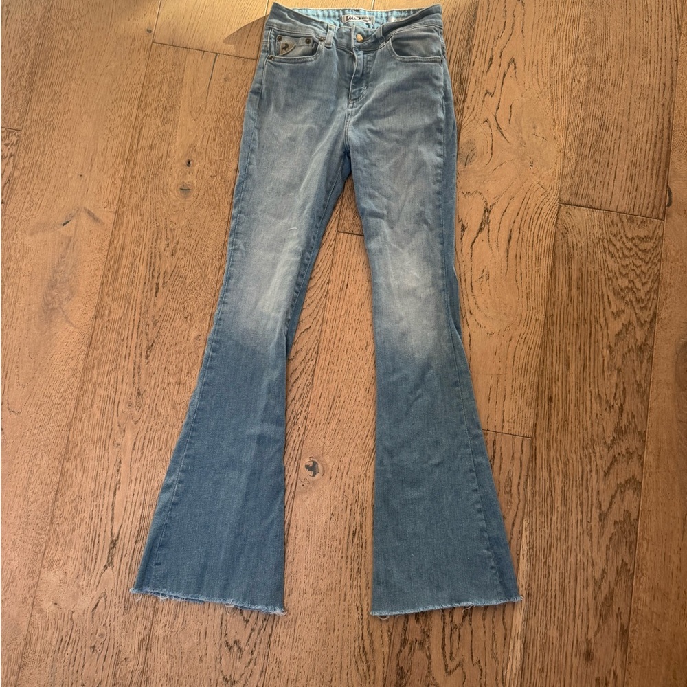Classic Blue Flare Jeans for Women
